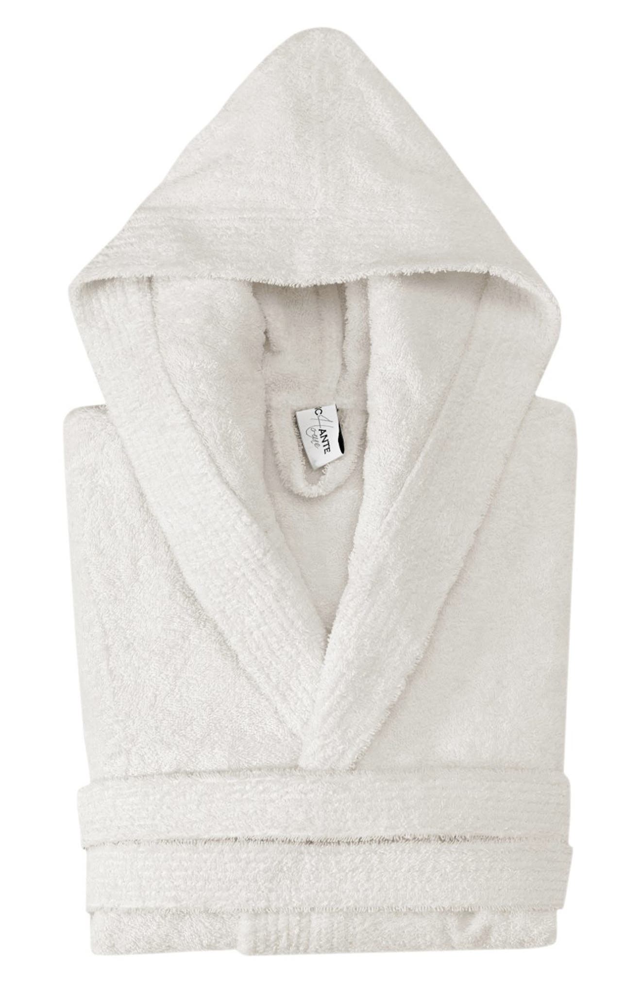 DePera Hooded Turkish Cotton Bathrobe
