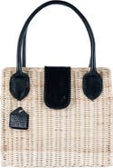 Jelavu Piper Structured Rattan Handbag
