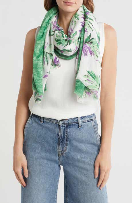 AREA STARS Palm Leaf Scarf