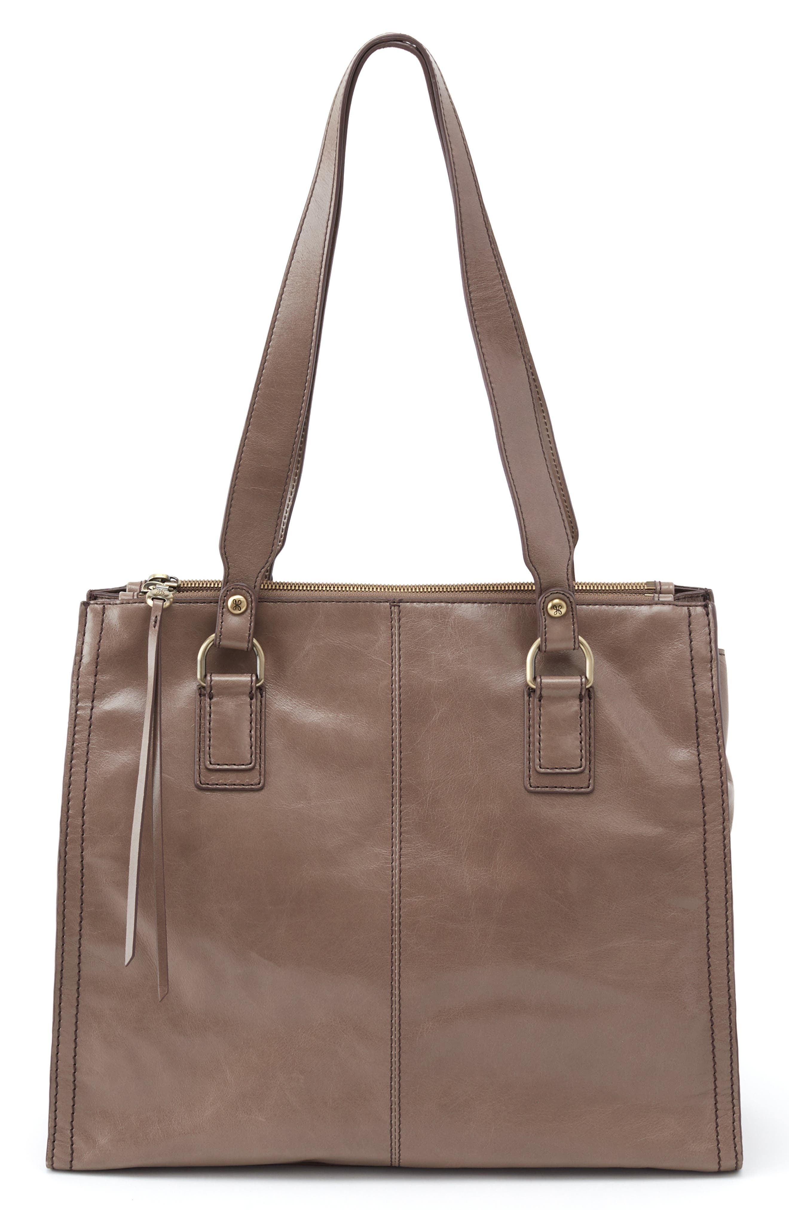 HOBO Bond Leather Hobo Bag, Main, color, 