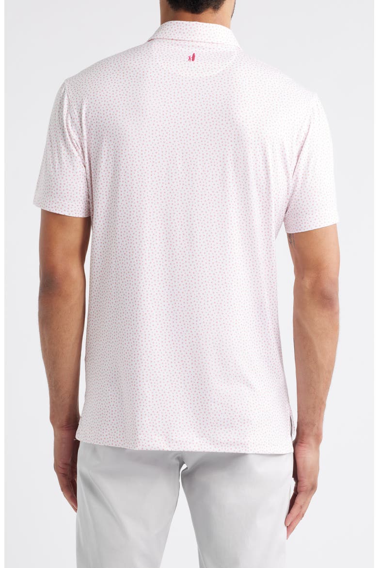 Plumeria Floral Featherweight Performance Polo, Alternate, color, AZALEA