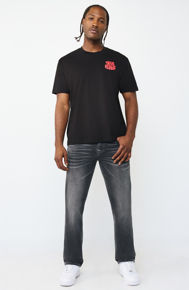 True Religion Burger Logo Tee, Alternate, color, 