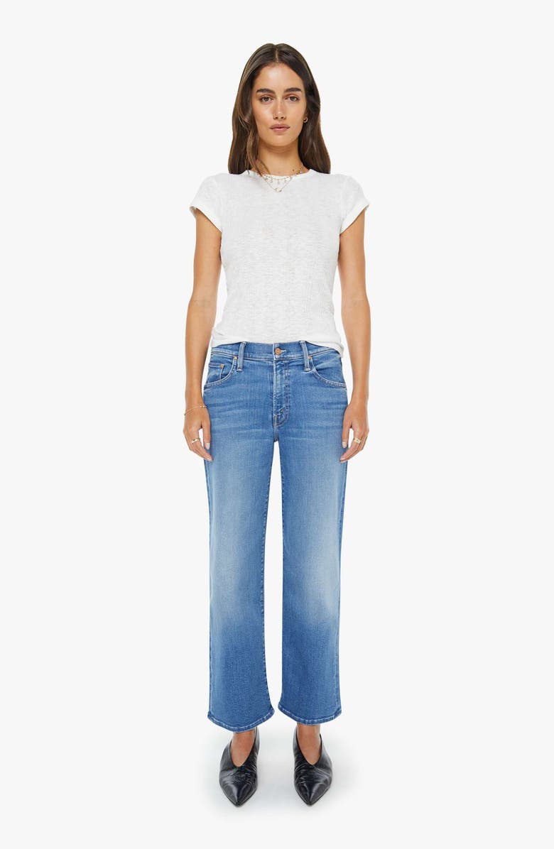 MOTHER The Itty Bitty Cotton Tee, Alternate, color, Fluff