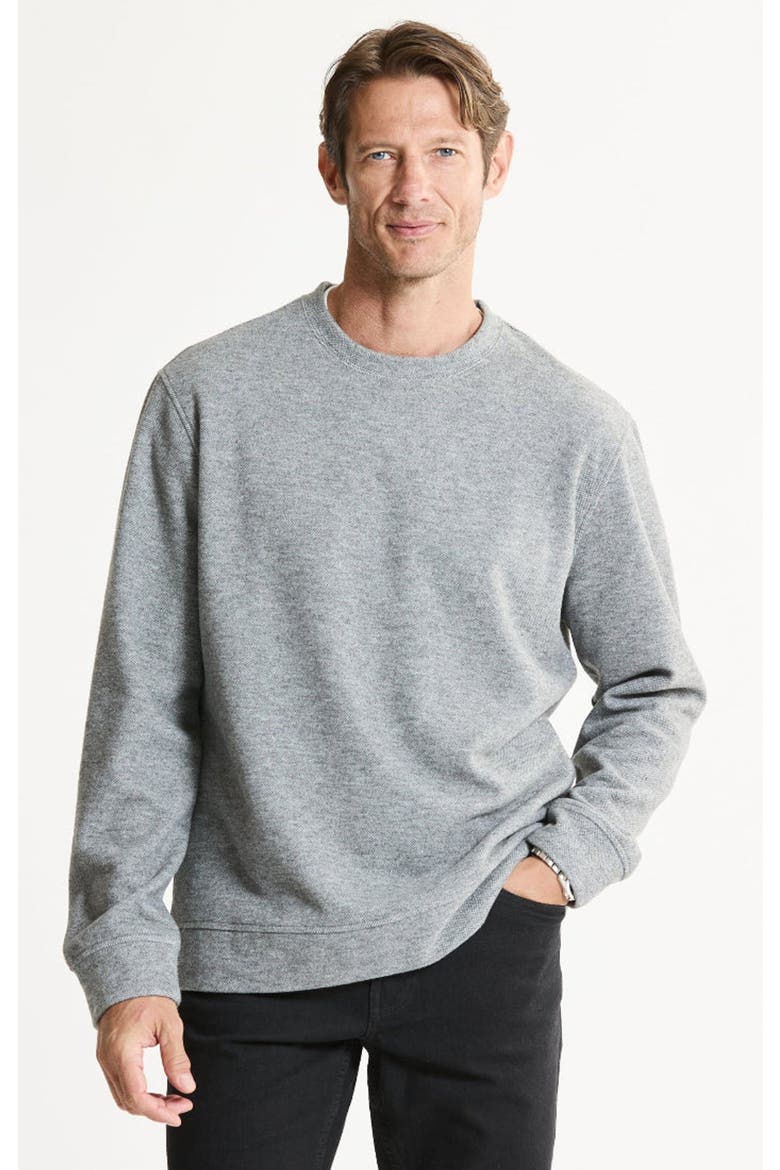 Wool Blend Knit Crewneck, Main, color, GREY