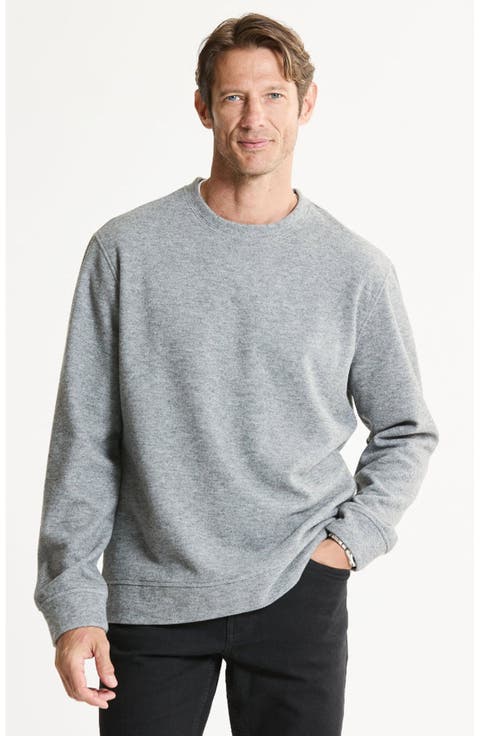 Wool Blend Knit Crewneck