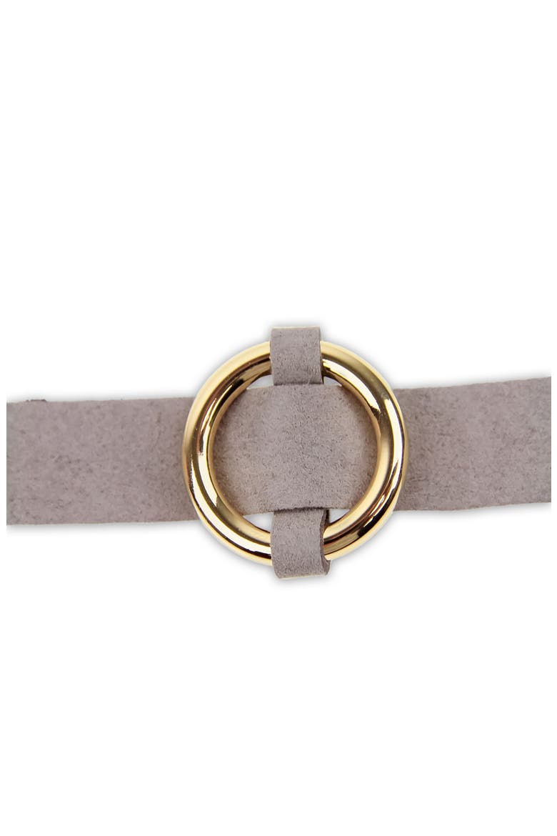 O-Ring Choker Necklace, Alternate, color, GREY
