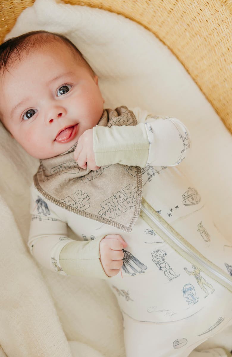 Copper Pearl Tatooine Convertible Zip-Up Footie, Alternate, color, Tatooine