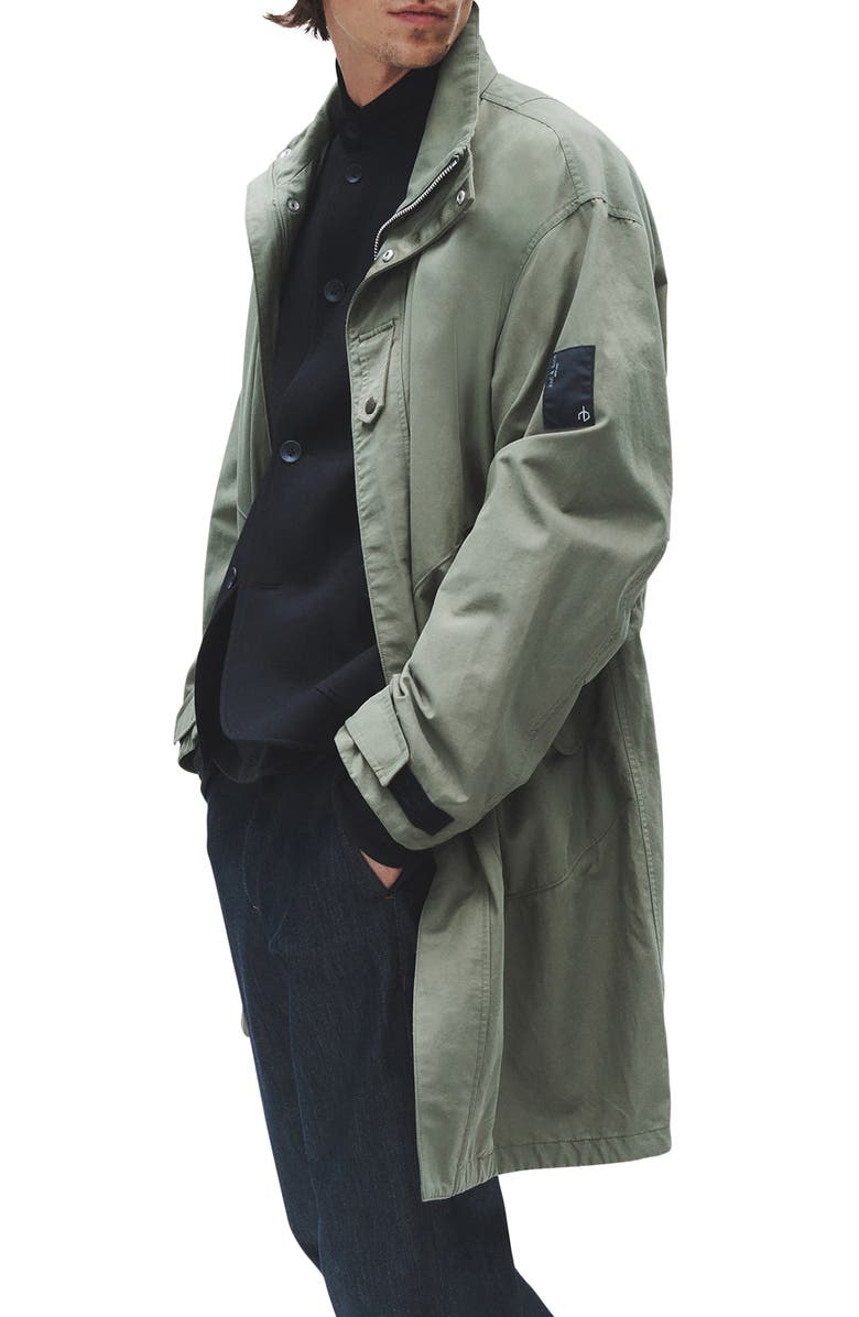 rag & bone Falcon Cotton Blend Coat, Alternate, color, 