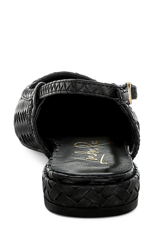 London Rag Kurina Pointed Toe Flat In Black