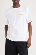 Jacquemus Le T-Shirt Gros Grain Cotton T-Shirt