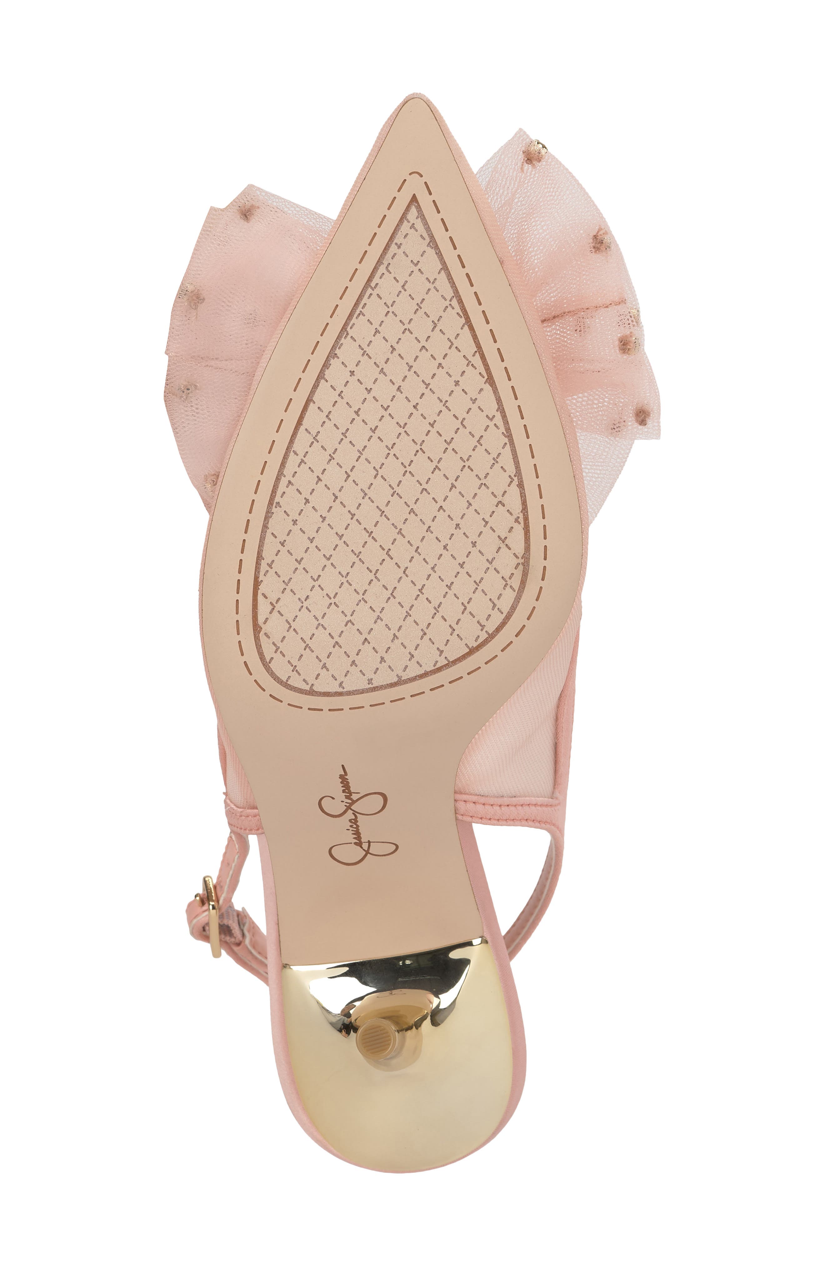 Jessica Simpson Lavilra Slingback Pointed Toe Pump, Alternate, color, Red 01