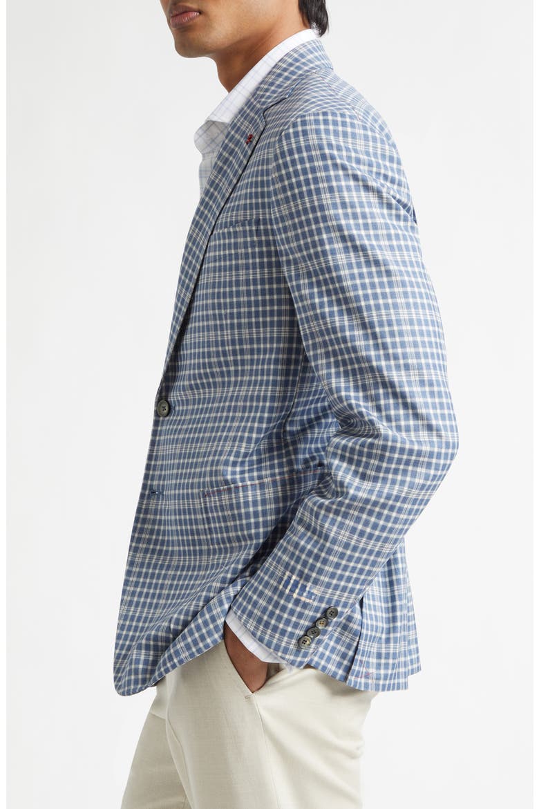 Delain Check Wool Sport Coat, Alternate, color, PASTEL BLU 740