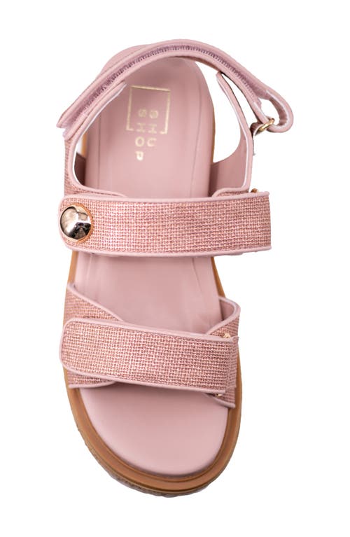 Shushop Lucille Platform Sandal In Pink