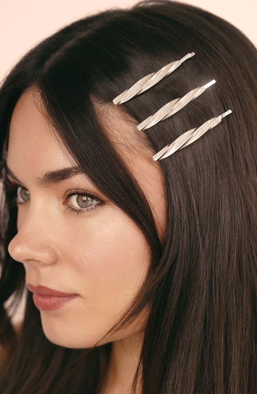 Ettika 3-pack Twisted Barrettes
