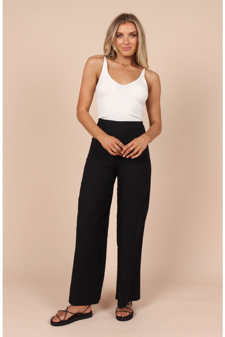 Gemma V-Neck Rib Sweater Tank, Alternate, color, IVORY
