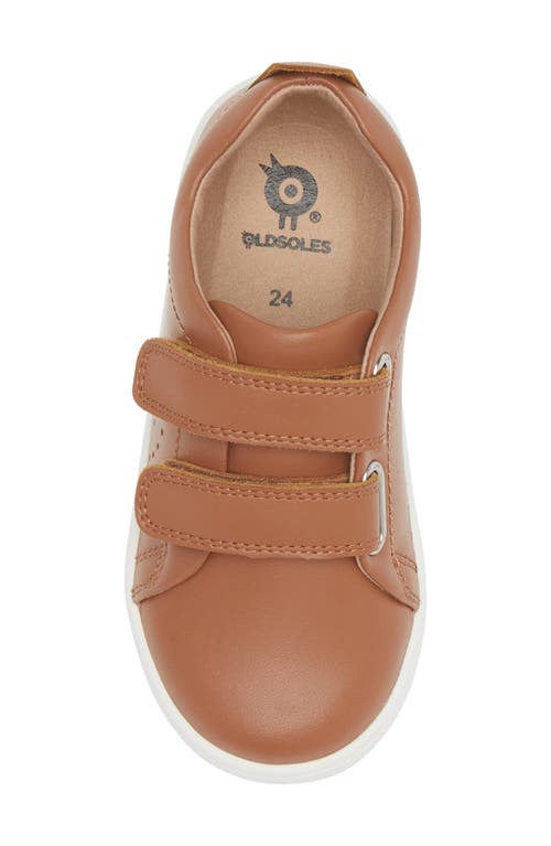 Old Soles Kids' Leather Sneaker In Tan