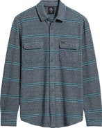 Rip Curl Grid Stretch Fleece Button-Up Shirt