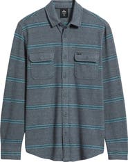 Rip Curl Grid Stretch Fleece Button-Up Shirt