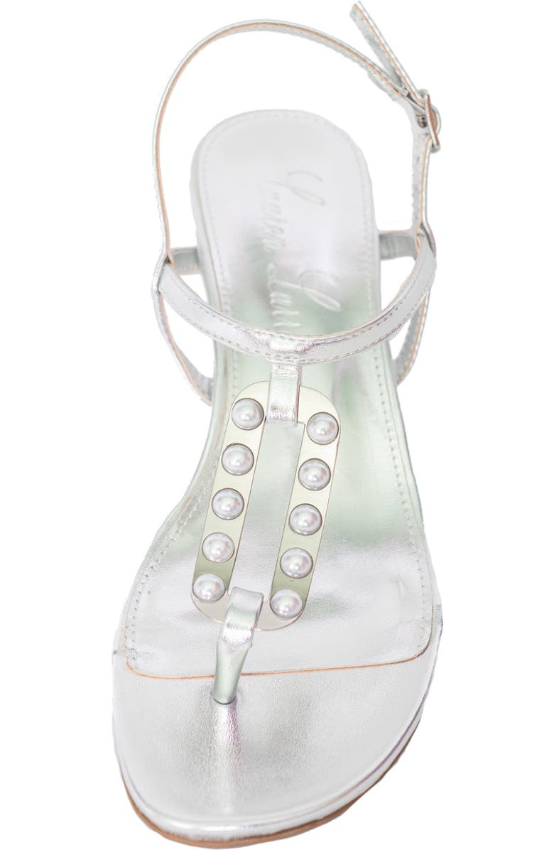 Lauren Lorraine Laynie Sandals, Alternate, color, Silver