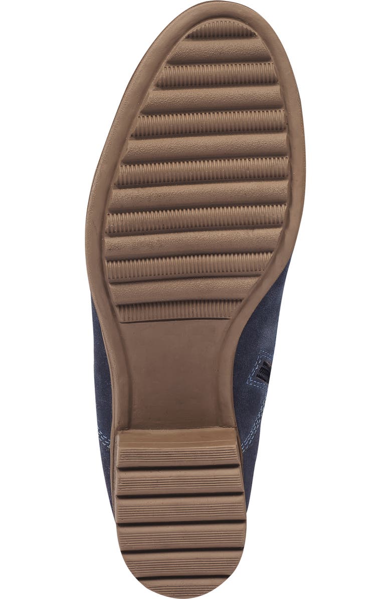 Celtic & Co. BLOCK HEEL DERBY BOOT, Alternate, color, Navy