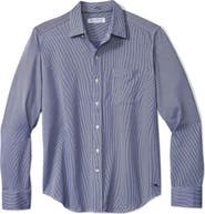 Tommy Bahama San Lucio Sol Stripe IslandZone® Cotton Blend Button-Up Shirt