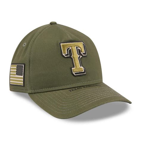 Men's New Era  Olive Texas Rangers 2026 Armed Forces Day 9TWENTY Adjustable Hat
