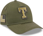 New Era Men's New Era  Olive Texas Rangers 2026 Armed Forces Day 9TWENTY Adjustable Hat
