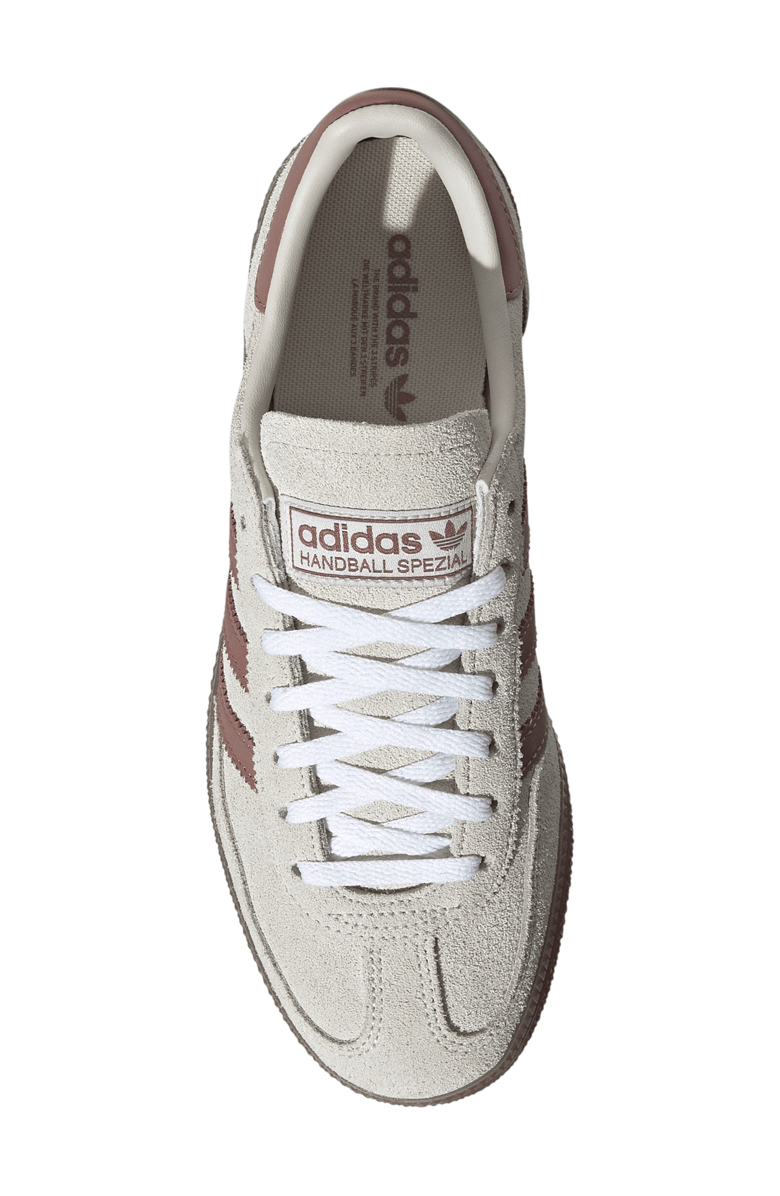 Handball Spezial Sneaker, Alternate, color, ALUMINA/ WARM CLAY/ FTWR WHITE
