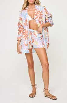 LSPACE Rio Linen Cover-Up Tunic