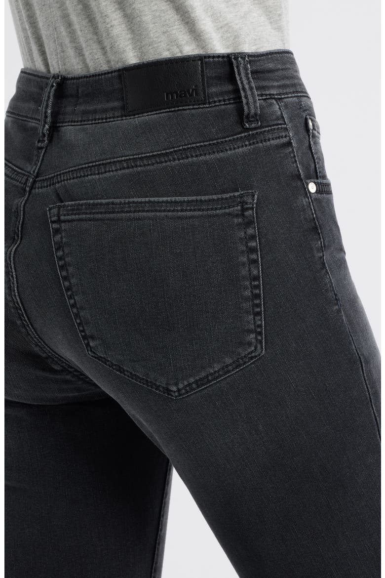 Kathleen Mid Waist Slim Boyfriend Jeans, Alternate, color, SMOKE BRUSHED FEATHER BLUE