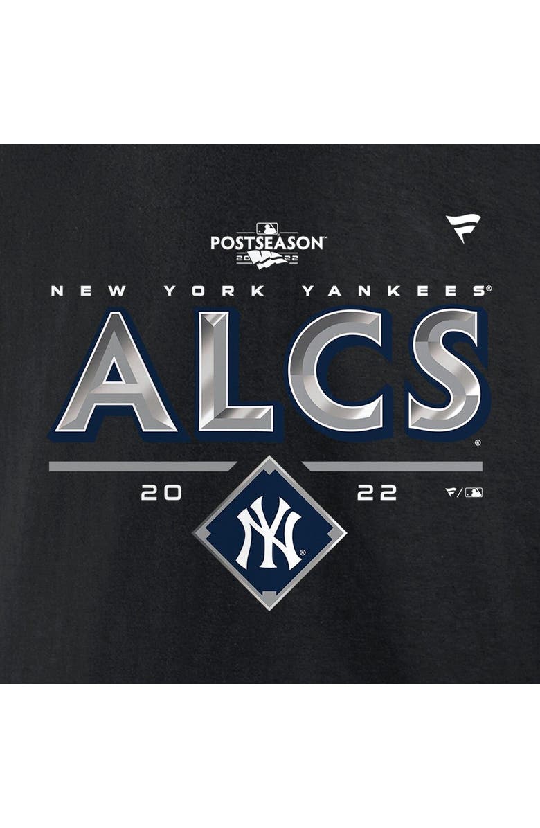 FANATICS Men's Fanatics Black New York Yankees 2022 Division Series Winner Locker Room T-Shirt, Alternate, color, 