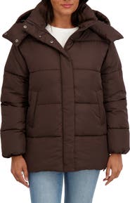 Sebby Water Resistant Puffer Jacket