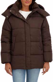 Sebby Water Resistant Puffer Jacket
