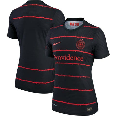Women's Nike Black Portland Thorns FC 2021/22 Authentic Home Match Jersey
