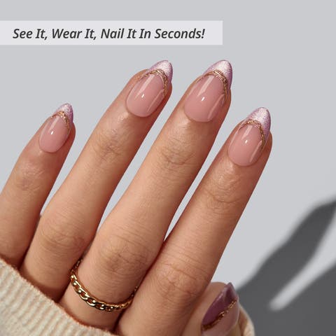Press-on Nails Almond Nail Set