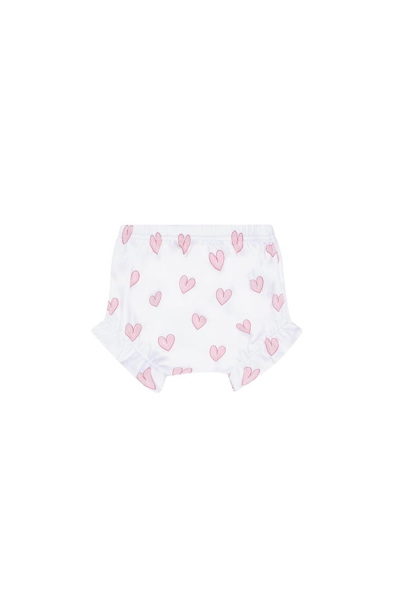 Nellapima Pink Heart Print Diaper Cover Set - Toddler, Alternate, color, Pink
