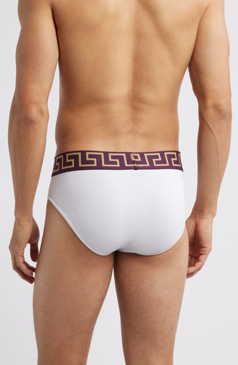 Versace Grecca Band Briefs, Alternate, color, 