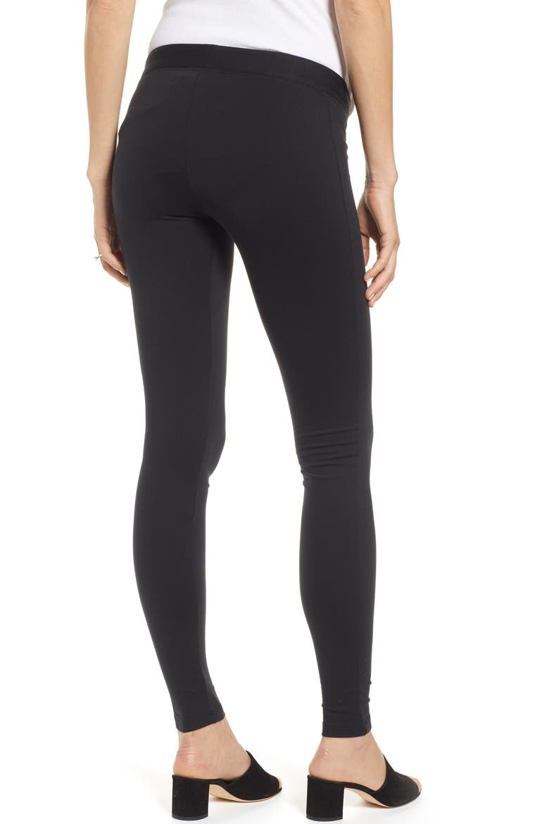Premium Leggings, Alternate, color, BLACK