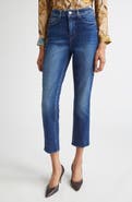 L'AGENCE Celestia Slim Fit Crop Jeans