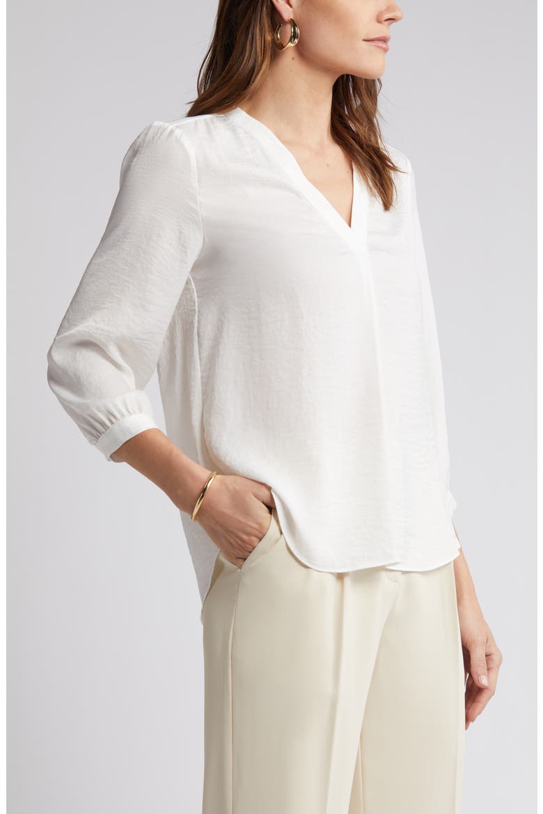 Rumple Satin Top, Alternate, color, NEW IVORY