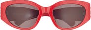 Balenciaga 55mm Cat Eye Sunglasses