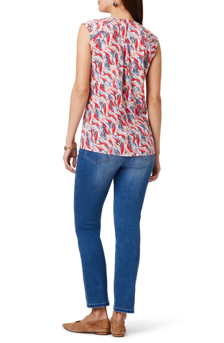 NIC+ZOE Coral Waves Tank Top, Alternate, color,