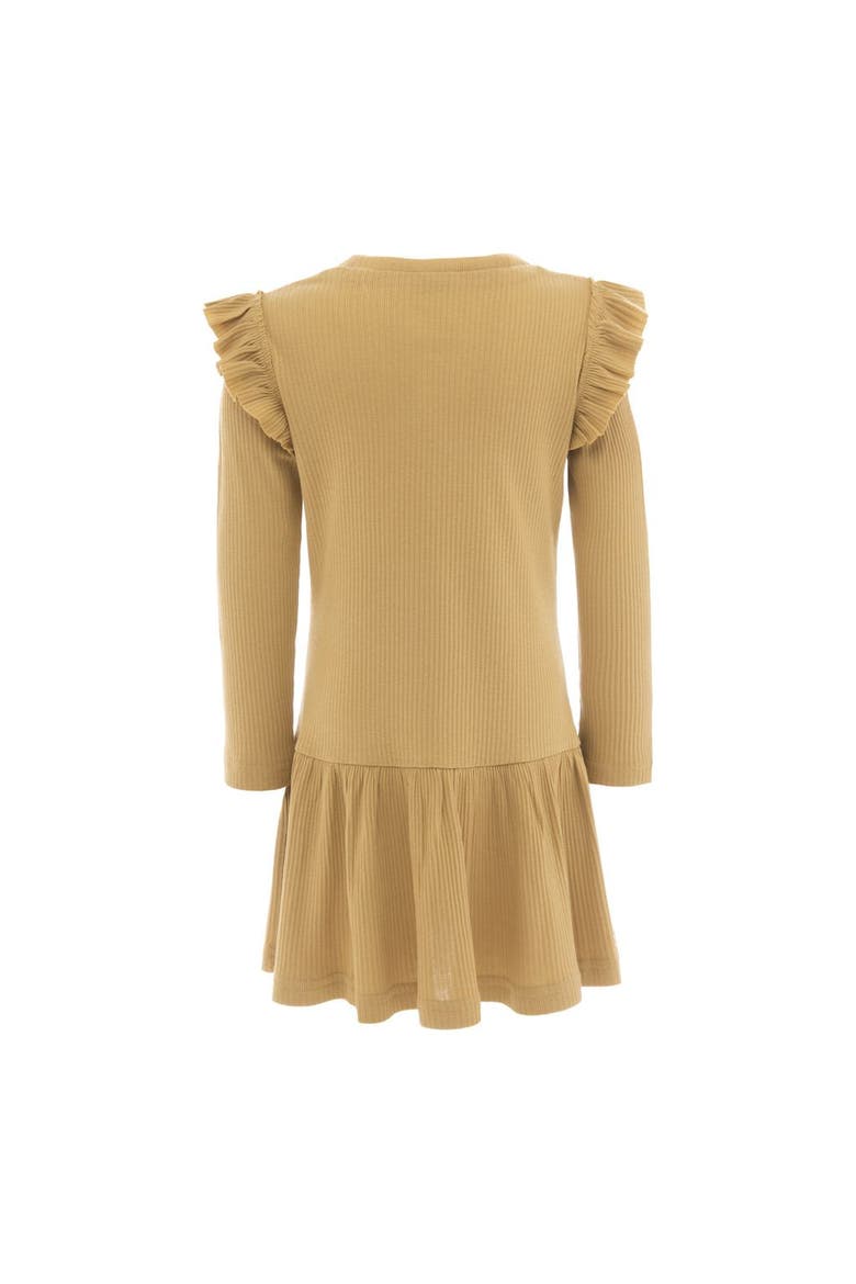 Modal Ruffle Dress, Alternate, color, Yellow