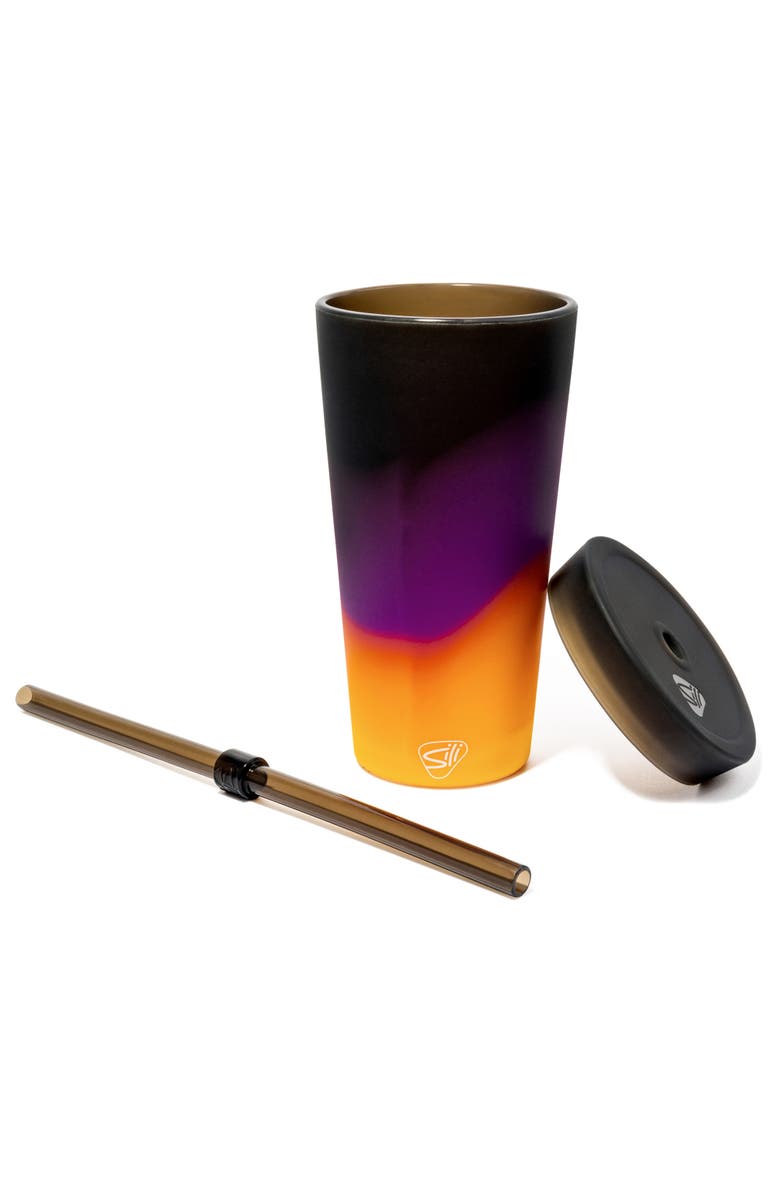Silipint Silicone 22oz Straw Tumbler, Alternate, color, 