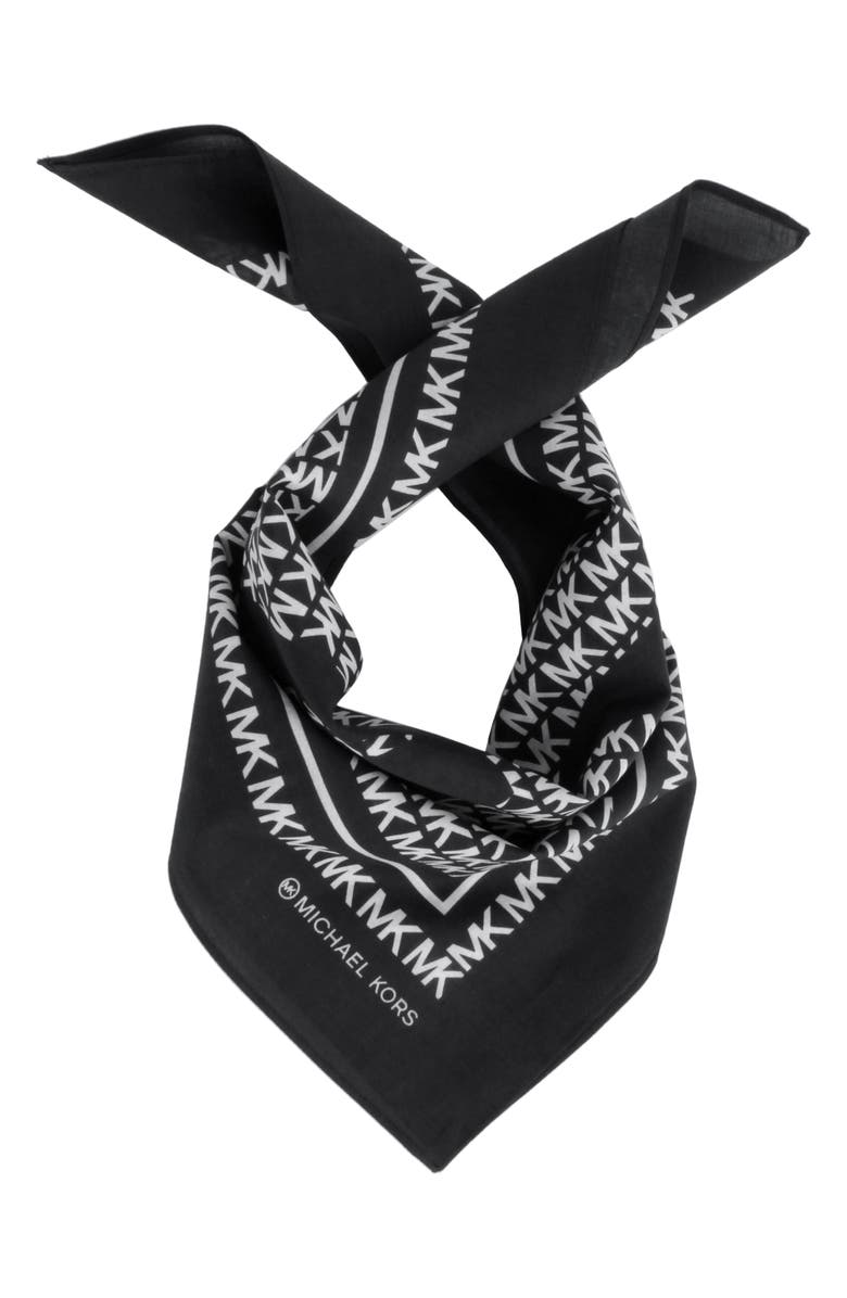 MICHAEL Michael Kors Michael Kors Running Logo Bandana, Main, color, 