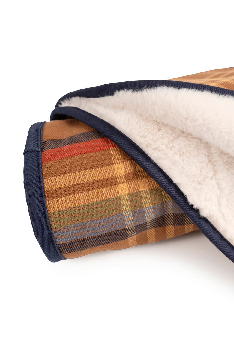 Pendleton Plaid & Fleece Crate Blanket, Alternate, color, Desert Plaid