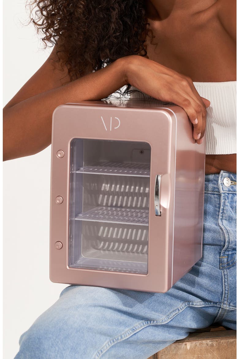 Fria Skin Care Fridge, Alternate, color, ROSE GOLD