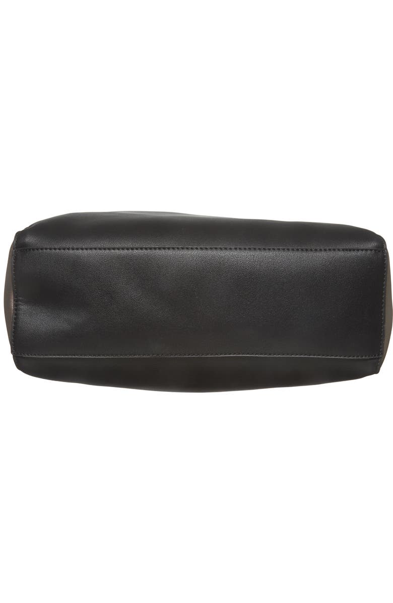 BP. Colorblock Faux Leather Tote, Alternate, color,