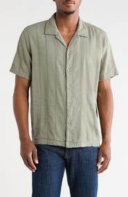 14th & Union Short Sleeve Seersucker Café Shirt