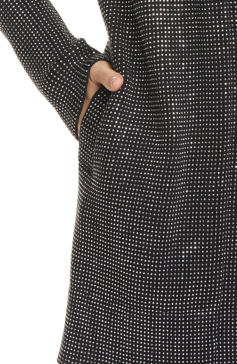 RtA Serge Rhinestone Cardigan, Alternate, color,